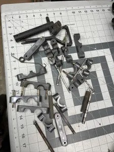 Cessna 310 Rudder Pedal Bearing / Brackets (k369